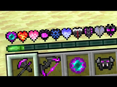 Paso Minecraft PERO tengo CORAZONES de DRAGÓN 🐲😱 INVICTOR RETO