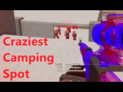 POV: You find a CRAZY camping spot in phantom forces