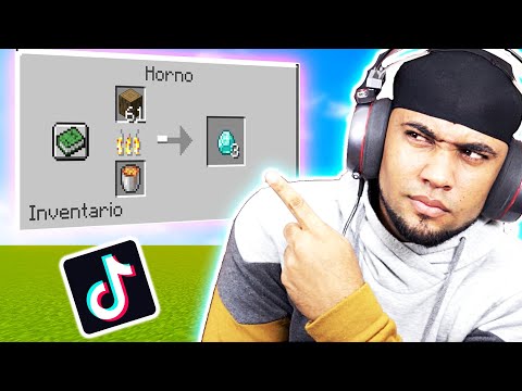 PROBAMOS LOS TIKTOK MAS EXTRAÑOS DE MINECRAFT #7