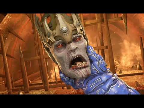 Probando la Skin de patriota de Doom eternal