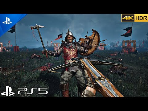 (PS5) Chivalry 2 GAMEPLAY | Ultra High Realistic Graphics [4K HDR 60fps]