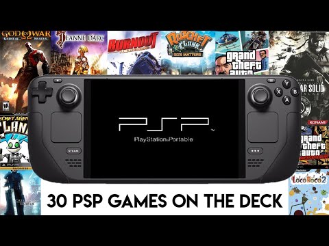 PSP is Fantastic on the Steam Deck