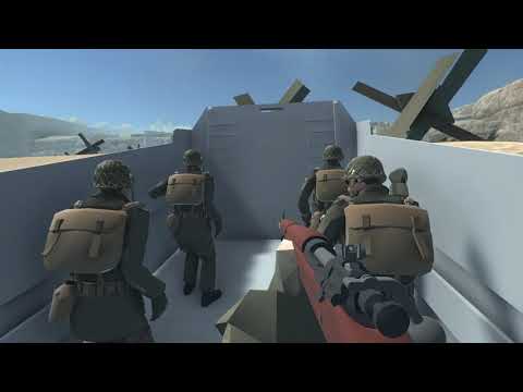 Ravenfield / D-Day landing (No HUD)