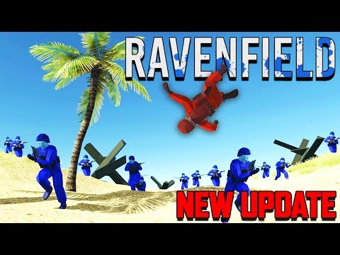 Ravenfield New Update DEFEND THE BEACHES!  (Ravenfield Beta 7 Gameplay Part 1)