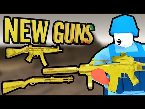 RAVENFIELD NEW WEAPONS | MP5 G36 R870 MODERN GUNS MOD | Ravenfield Build 3 Gameplay