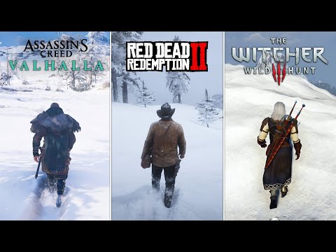 RDR2 vs AC Valhalla vs The Witcher 3 – Which Is Best?
