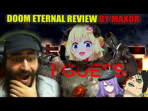 "REACTIOn"  DOOM Eternal Review Alpha Male Gaming Amogus Edition F$@# YEAH!!! Vtuber fan REACTS