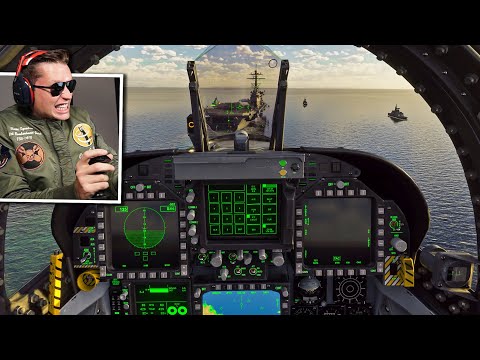 ROAD TO AN "A" AIRCRAFT CARRIER LANDING – Microsoft Flight Simulator Top Gun Maverick DLC
