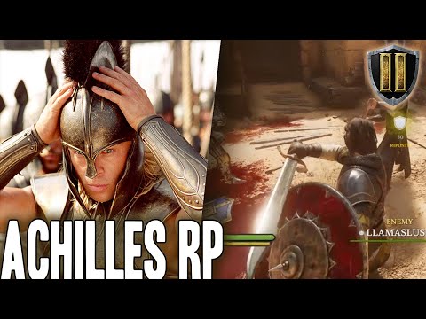 Roleplaying as Achilles in Chivalry 2 (God Mode)