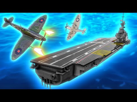 SERAAANG!!! MENYERBU PANGKALAN MILITER MUSUH DI TENGAH LAUT | Ravenfield Indonesia