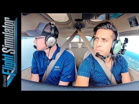 SIM vs REAL ✈️ | Microsoft Flight Simulator 2020 TEST
