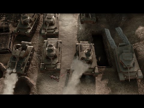 Sole Survivor of a Foxhole Tank Battle
