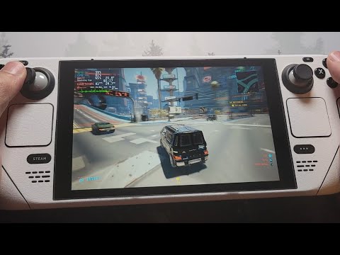 STEAM DECK – Cyberpunk 2077 – 40Hz Gameplay