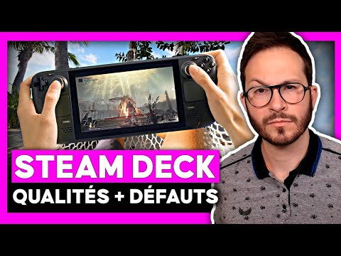 STEAM DECK ⚡️ ÇA VAUT QUOI ? Qualités ET défauts de la console PORTABLE de VALVE