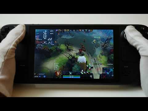 Steam Deck Gameplay – Dota 2 – SteamOS