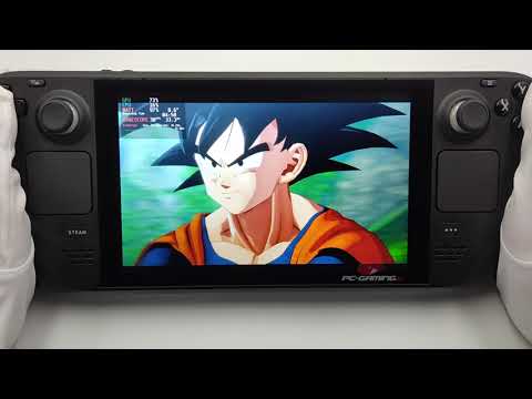 Steam Deck Gameplay – DRAGON BALL Z: KAKAROT + 40Hz Mode – SteamOS