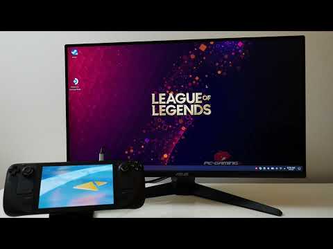 Steam Deck Gameplay – League of Legends LoL – SteamOS