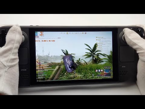 Steam Deck Gameplay – New World – Windows 10