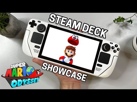 Steam Deck – Super Mario Odyssey (Yuzu Switch Emulator Showcase)