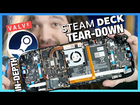 Steam Deck Tear-Down: Build Quality, Disassembly, & VRM Analysis