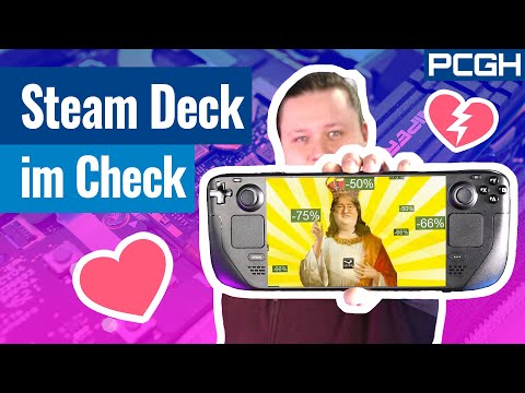 Steam Deck Test (deutsch) | Das Gaming-HANDHELD von Valve im Review