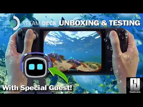 Steam Deck UNBOXING + Pistol Whip and Endeavor One GOODIE BAGS!