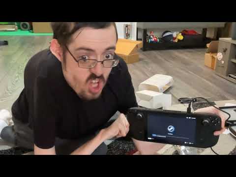 STEAM DECK UNBOXING