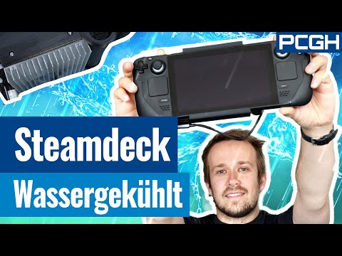 STEAM DECK WASSERKÜHLUNG: SINNLOS oder GEIL? Die ERSTE 3D-gedruckte WASSERKÜHLUNG @Valve​
