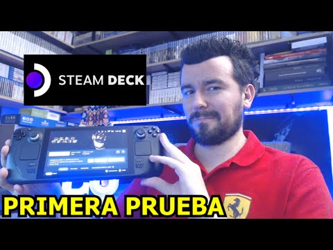STEAM DECK YA ESTÁ AQUí!! 🎮 Unboxing de la máquina y la pruebo por primera vez