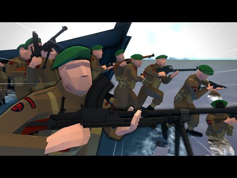 STORMING D-day Beaches!? D-day 76th Anniversary! Ravenfield WW2 Battle
