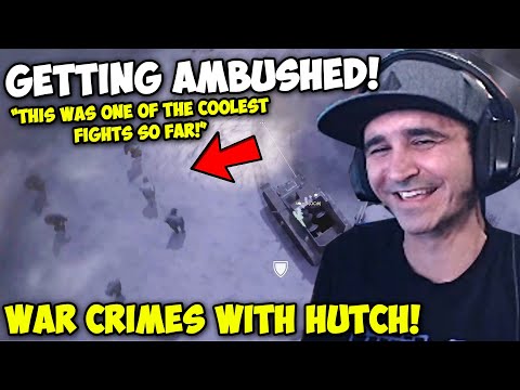 Summit1g & Hutch COMMIT WAR CRIMES & Get AMBUSHED By The Enemies In Foxhole RP