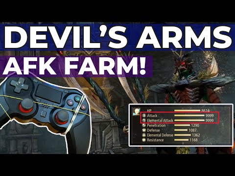 Tales of Arise – AFK Farming Devil's Arms *WARNING* OVERPOWERED! (Turbo Controller)