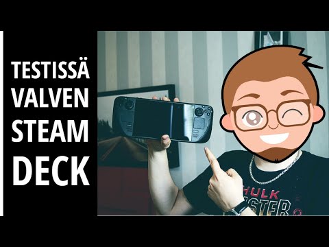 Testissä Steam Deck, kannettava pelitietokone!