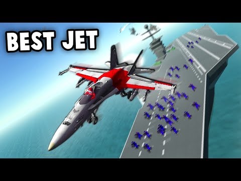 The BEST New Fighter Jet F-18 HORNET! (Ravenfield New Vehicles Update Gameplay)