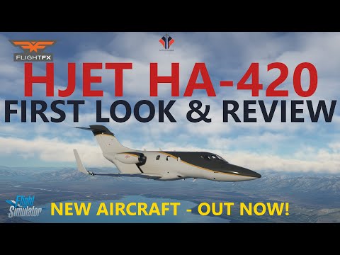 The NEW FlightFX HondaJet H-Jet for Microsoft Flight Simulator – Out Now! First Look & Review