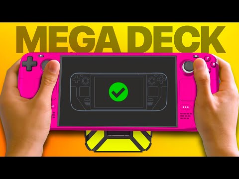 the new MEGA STEAM DECK is here