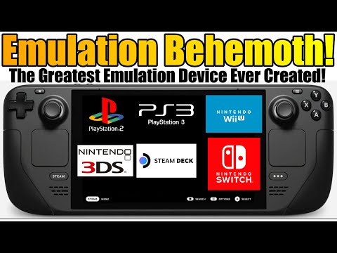 The Steam Deck Is An Emulation Behemoth – Incredible Emulation – EmuDeck – Retroarch – Yuzu – Cemu