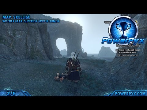 The Witcher 3 Wild Hunt – Superior Griffin Witcher Gear Set Locations (Upgrade Diagrams)