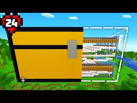 This Chest Holds 1,652,875 Items in Minecraft Hardcore!