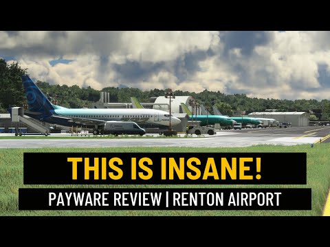 This is INSANE! | Renton Airport [KRNT] Microsoft Flight Simulator REVIEW