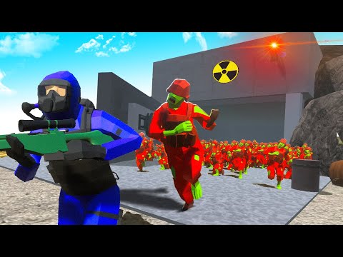 This Secret FALLOUT Bunker is Infested by the Zombie Apocalypse! – Ravenfield Gameplay