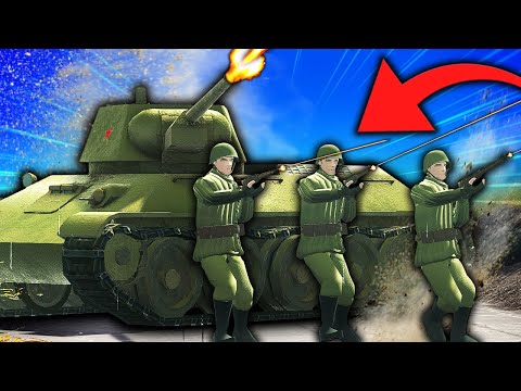 This SOVIET URAAAA charge is UNSTOPPABLE! Ravenfield WW2 Overhaul