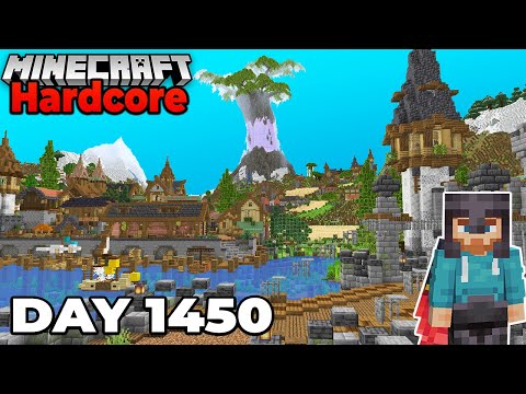 Touring my 1450 Days Hardcore Survival world in Minecraft 1.19