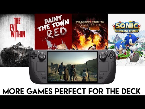 Try these GREAT games on your Steam Deck!
