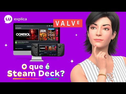 TUDO SOBRE O NOVO STEAM DECK | Canal da Lu – Magalu