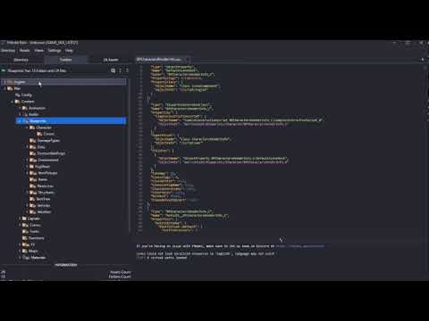 Tutorial – How to datamine Foxhole