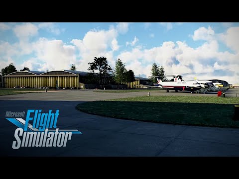 Visiting Duxford in Microsoft Flight Simulator