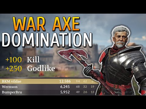 War Axe DOMINATION | Chivalry 2 Gameplay