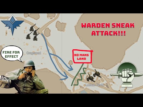 WARDEN MIDNIGHT COUNTER ATTACK! | Scorched Earth | War 87 | Foxhole [Part 4/3]