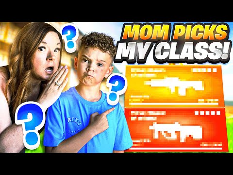 Warzone, but My Mom Builds MY CLASS & I Build Hers!
